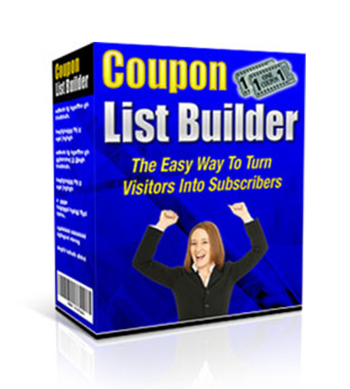 Product picture Coupon List Builder 